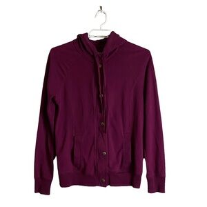 Sonoma Women's Full Zip Magenta Athleisure Hoodie